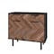 Manhattan Comfort Liam Sideboard in Black and Brown Wood SB-311AMC248 - alternate 4
